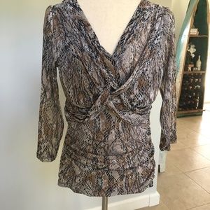 Alfani Womens Dress Shirt Size M